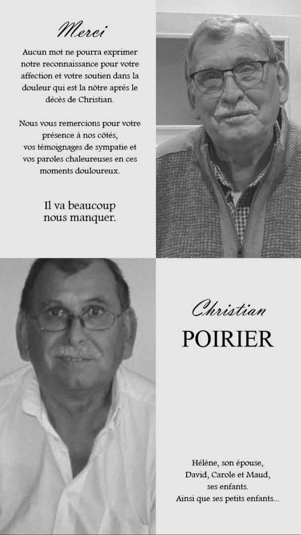 Photo de Christian POIRIER